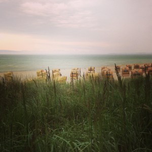 View of the Baltic from Scharbeuz 